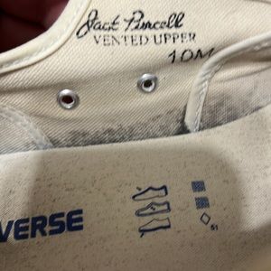 Jack Purcell converse tennis shoes men’s 10 women’s 11.5.